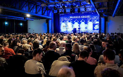 Veranstaltung im Bürgersaal in Stroetmanns Fabrik