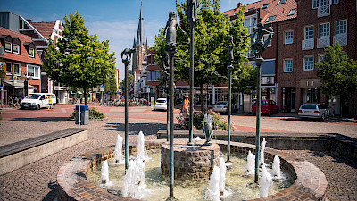 Sagenbrunnen in Emsdetten
