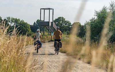 Emsradweg führt durch Hembergen