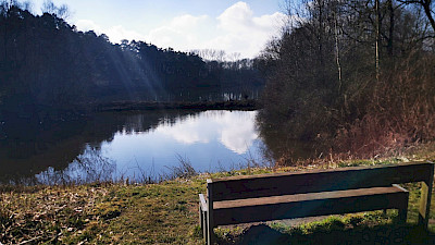 Pause am Hermeler See