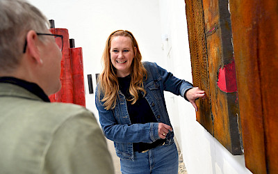 Führung in der Galerie Münsterland mit Kuratorin Niina Valavuo