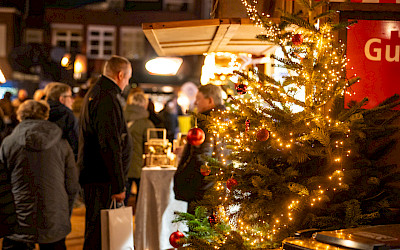 Baumverkauf auf dem Sternschnuppenmarkt