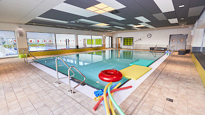 Das Kursbecken im Hallenbad, Waldbad Emsdetten