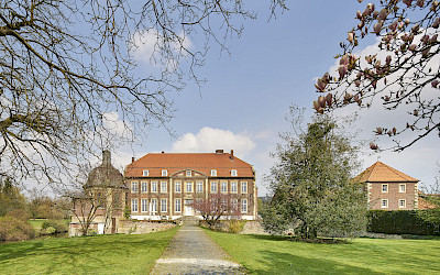 Schloss Wilkinghege liegt an der 100-Schlösser-Route