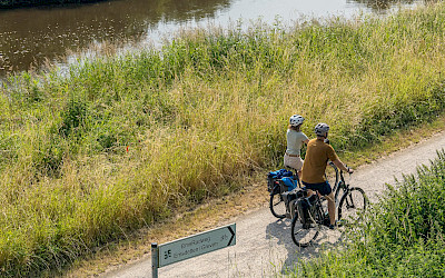 EmsRadweg in Emsdetten