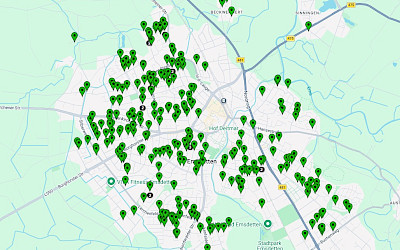 Karte Garagenflohmarkt Emsdetten